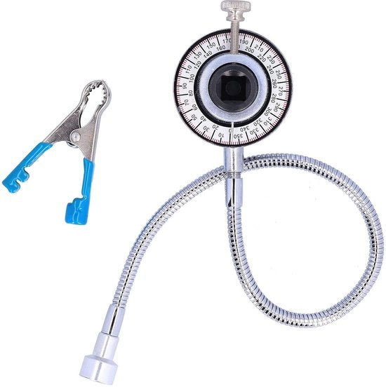 Misuratore di coppia 360° di rotazione - Torque Misuratore - Manubrio flessibile - Asta magnetica - Precisione di accoppiamento - Facile lettura - Misuratore di coppia