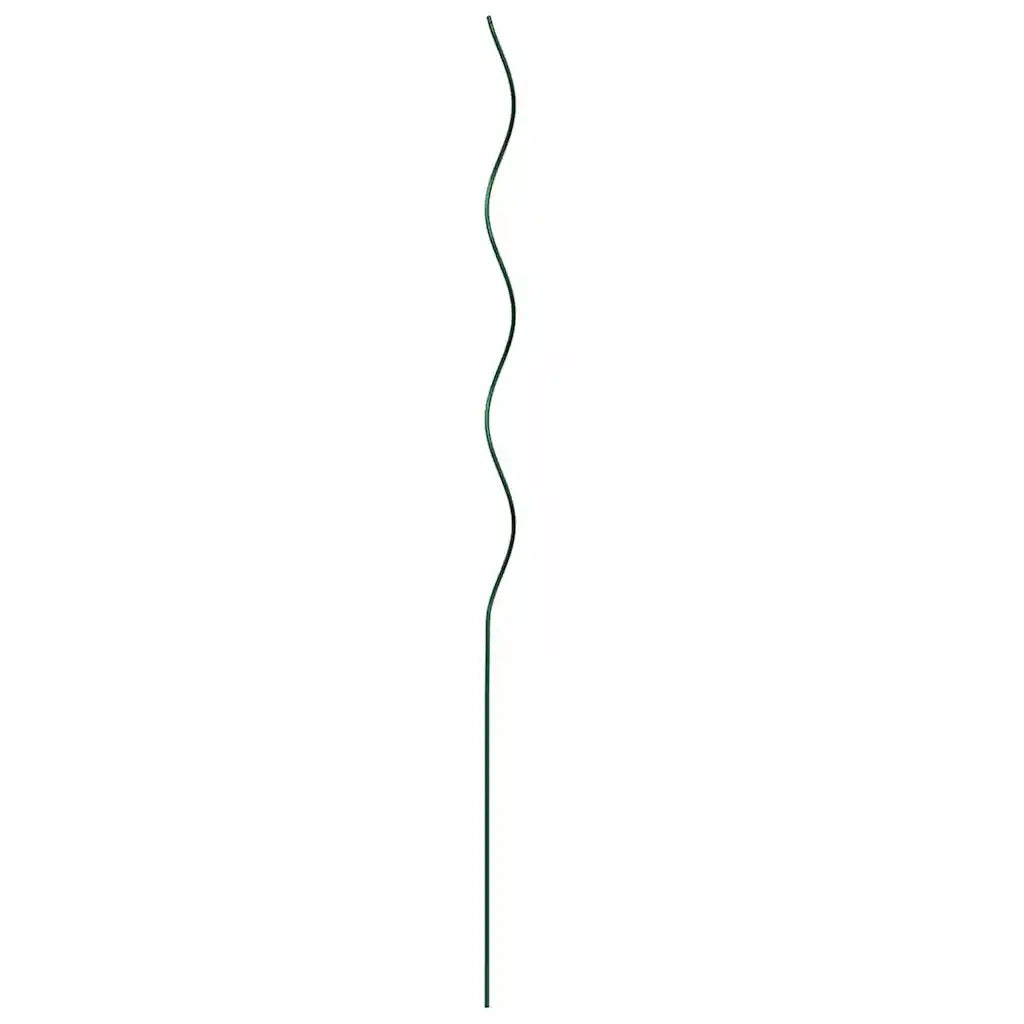 Supporto per piante 5 pcs Verde 110 x 0.6 x 0.6 cm Acciaio 4107057