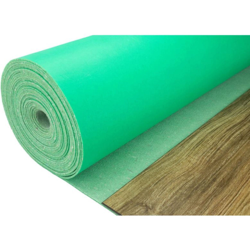Sottopavimento isolante verde polietilene espanso sottofondo laminato 1x50 m
