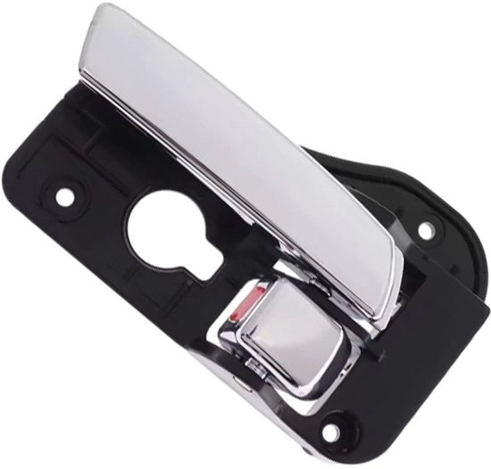 Chiusura porta interna in alluminio cromato - Maniglione automatico - Adatto a Kia Rondo (2007-2012) - Materiale plastico/metallo - Posizione sinistra/retro sinistra - Numero di pezzo 82620-1D000