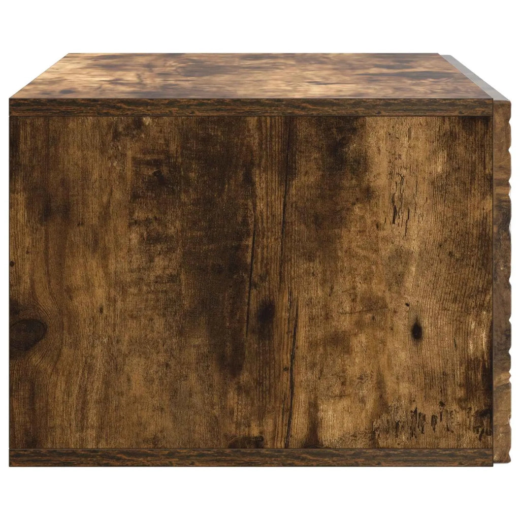Mobile TV da Muro | Armadietto TV | Mobile Porta TV 59,5 x 31 cm Rovere Fumo