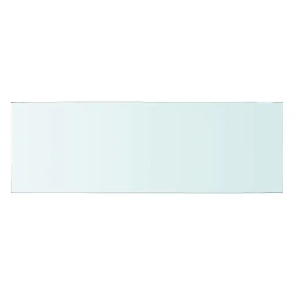 Mensola in Vetro Trasparente 60x20 cm 243824