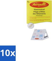 Kleermotval Effettivo e Discreto - Bulkverpakking - 10 pezzi