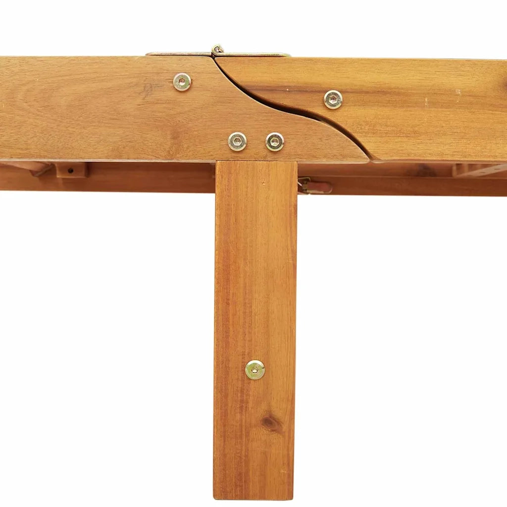 Lettino da sole Marrone 199 x 63 x 85 cm 4105539