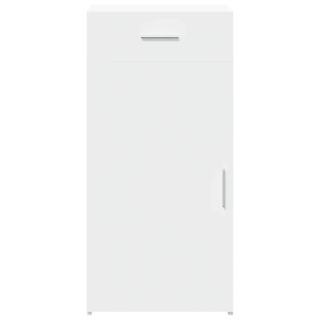 Buffet credenza cassettiera mobile contenitore organizer per cucina soggiorno salotto 45 x 42,5 x 93 cm legno composito bianco 02_0030316