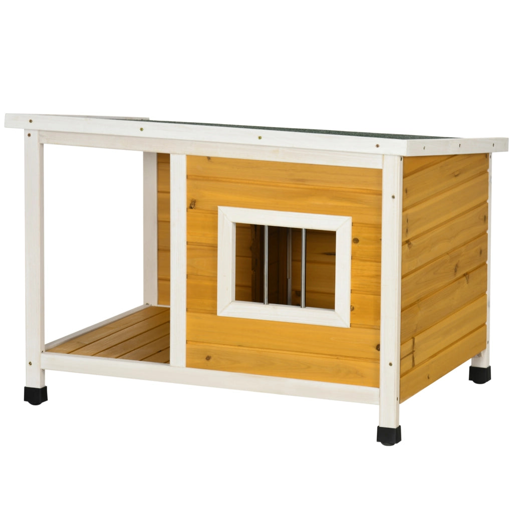 Cuccia per Cani da Esterno in Legno ¨C Minimal ¨C 85.5x62x60 cm