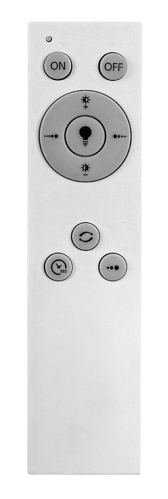 Plafoniera LED nera Rabalux Maziar 40W dimmer telecomando