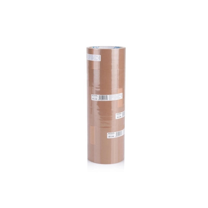 Nastro imballaggio avana 50 mm x 66 m conf. 6 pezzi
