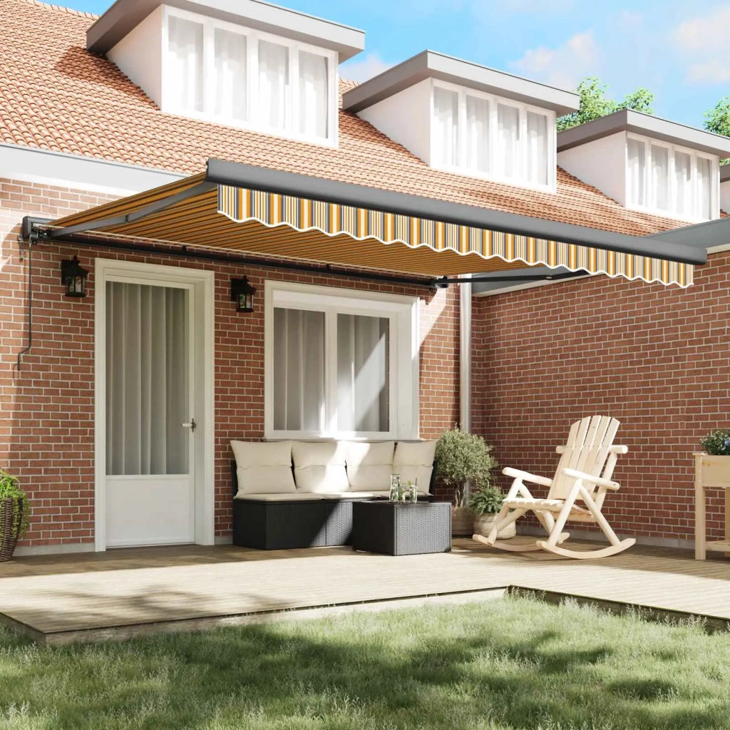 Tenda da Sole Multicolore 400 x 300 x 165 cm 3330588