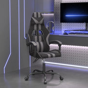 Sedia da Gaming Nera e Grigia in Similpelle 3143822