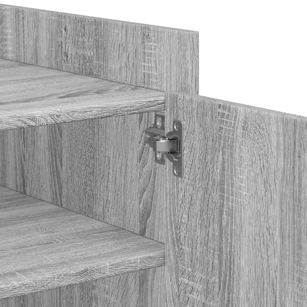 Tavolino salotto | Tavolino da caff¨¨ | Tavolino da Soggiorno Grigio Sonoma 80x50x50 cm Legno Multistrato