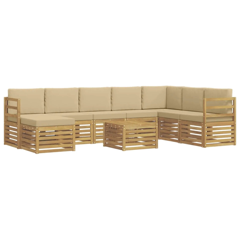 Set divani Legno di Acacia Massello 3392338