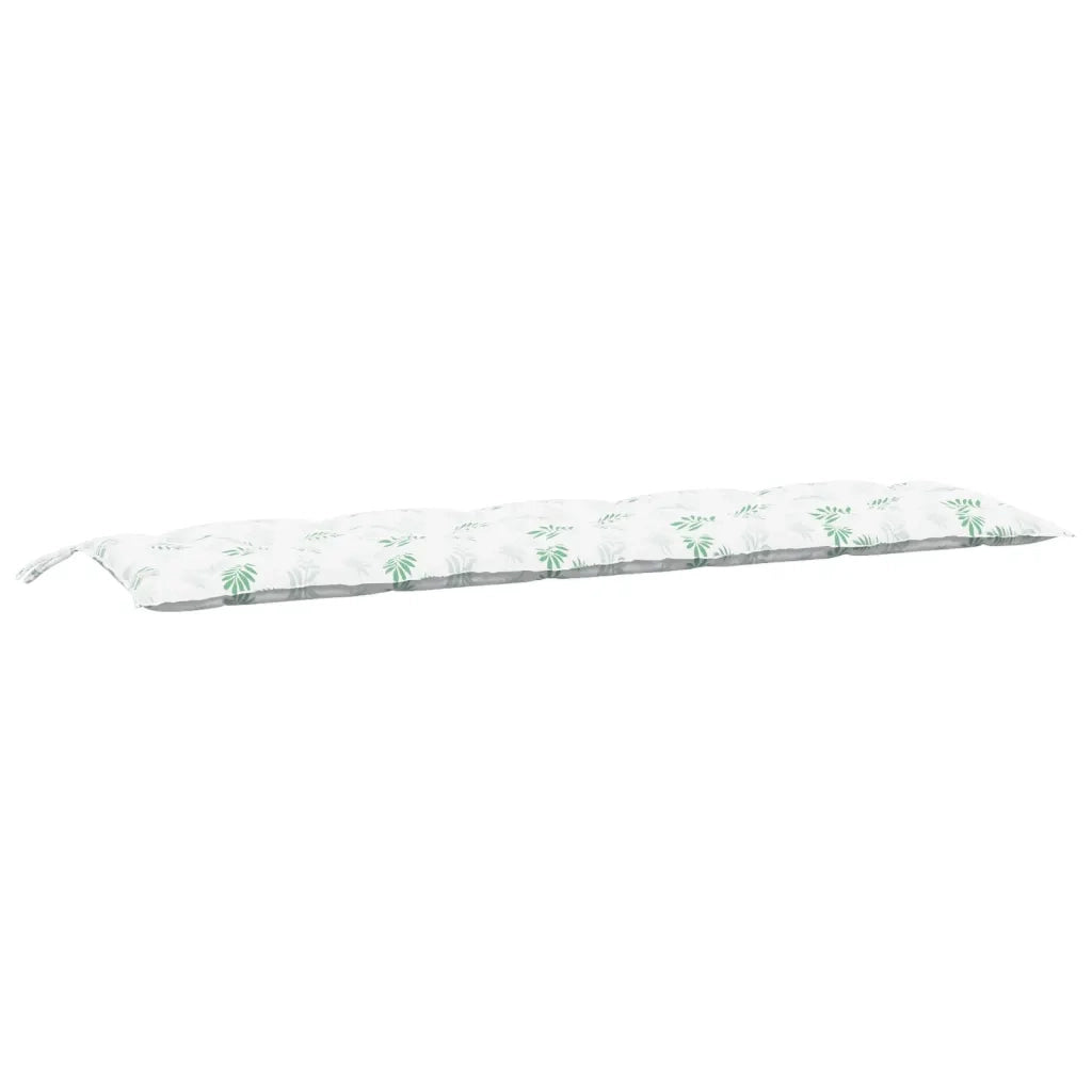 Cuscino per Panca-Cuscini per panchina a Foglie 180x50x7 cm in Tessuto Oxford 861271