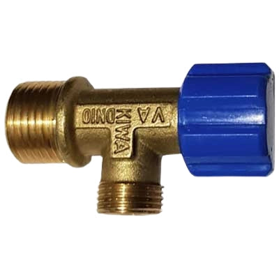 Rubinetto di arresto per cassetta incasso tipo Geberit attacco 1/2 x 3/8 Made in Italy
