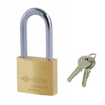 LUCCHETTO AD ARCO LUNGO 'LOCKING LINE' CISA 30 mm - CISA