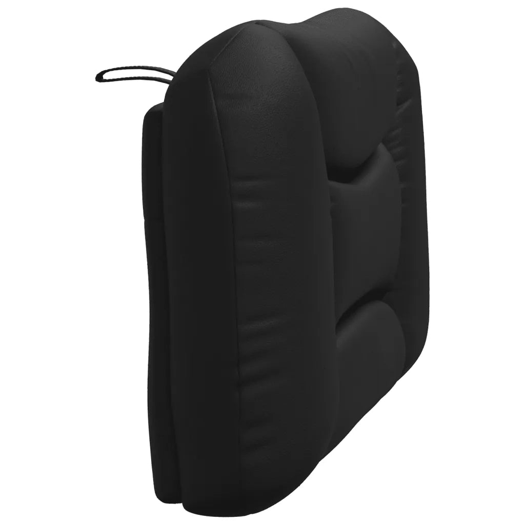 Cuscino Testiera Hvar Nero 90 cm in Similpelle 374544