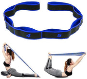Banda di Stretch per Yoga con 10 Ganci - Banda Sport Elastica - Banda Fitness - Banda Pilates - Banda Adattabile - Ideale per Yoga