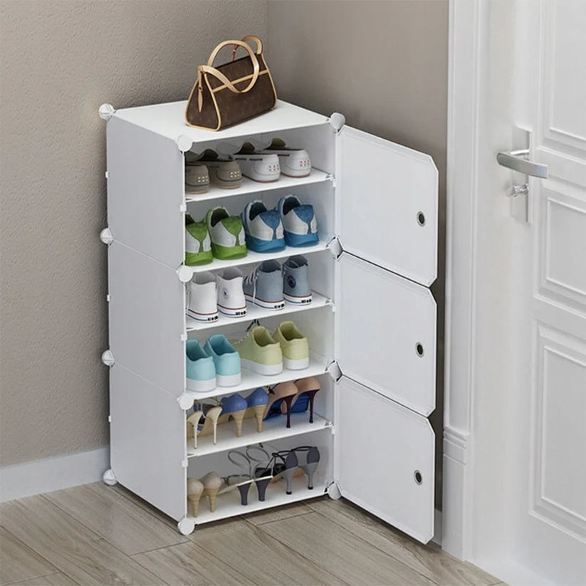 Scarpiera Bianca 44x96x32 cm Ideale per Ingresso