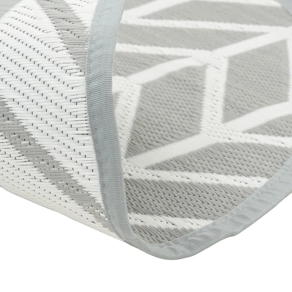 Tappeto da Esterno ARAKIL Grigio Ø160 cm in PP 368549