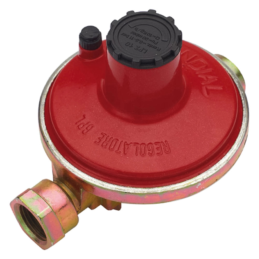 REGOLATORE GPL BASSA PRESSIONE 10 Kg/h - Att.  F 1/2 - F 1/2  - GNALI BOCIA