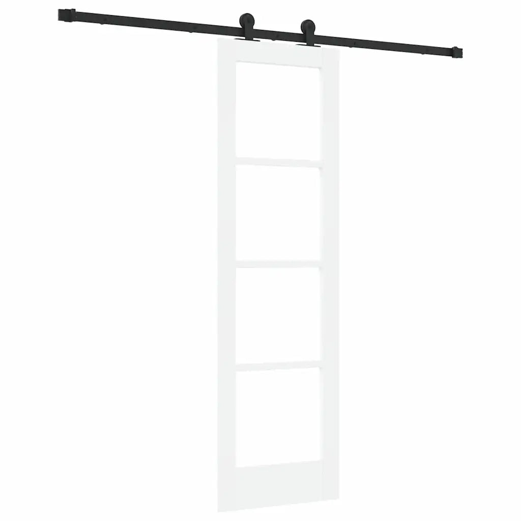 Porta scorrevole ORKDAL Bianco e Nero 61 x 198,5 cm 3332014