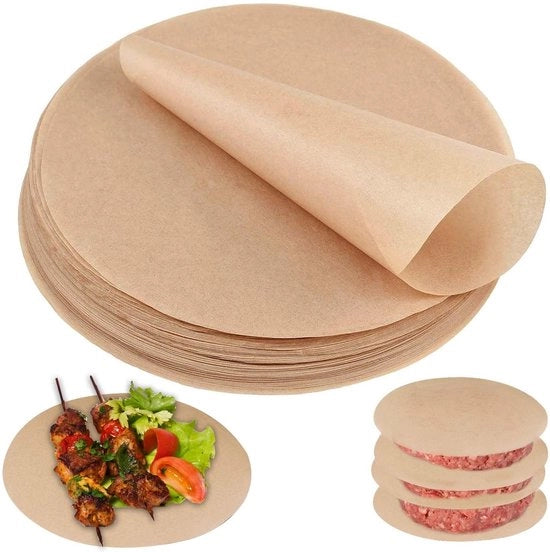 Pannellino per forno resistente al calore - 200 pezzi - Pannellino rotondo diametro 28 cm - Rivestimento antiscorrosivo - Sicuro per alimenti - Facile da pulire - Pannellino per forno