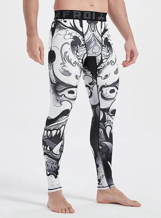 Leggins Sportivi con Compressione Rapida per Uomo
