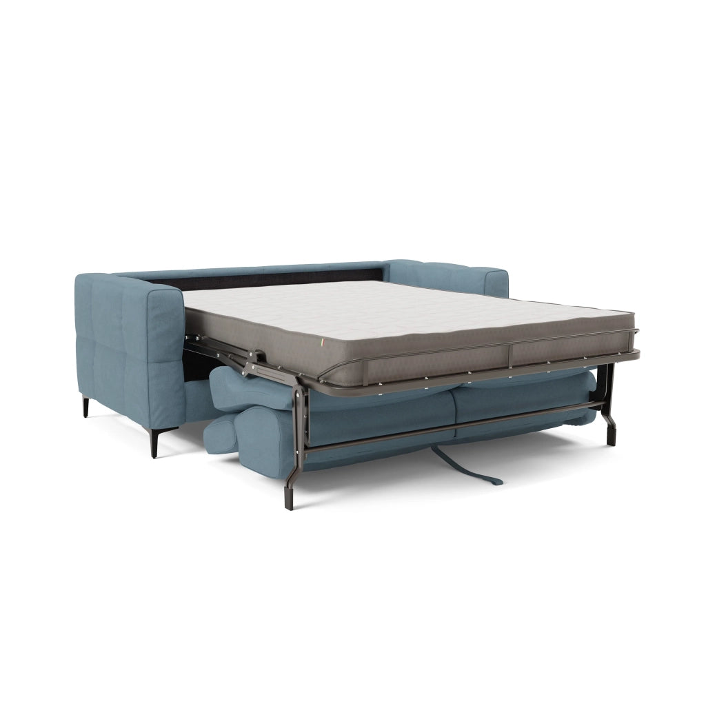 Gardenia Divano letto materasso alto 18 cm con poggiatesta reclinabili e rivestimento impermeabile T02 178 cm (mat. 120x197) carta da zucchero