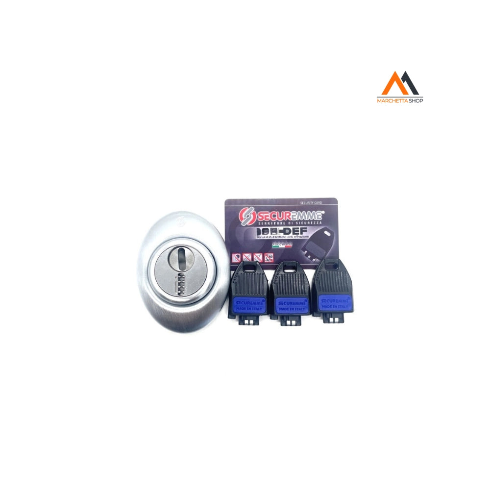KIT PROTECTOR MECDEF IN ACCIAIO INOX CROMO SATINATO