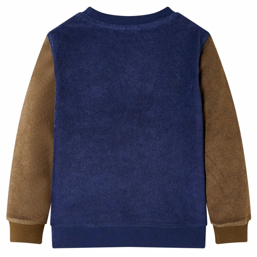 Felpa da Bambino Blu Marino 140 13448