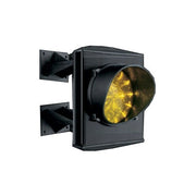 SEMAFORO GIALLO SINGOLA 1 LUCE 24V LED LAMPADA MONOLAMPADA PARCHEGGIO IMPIANTO