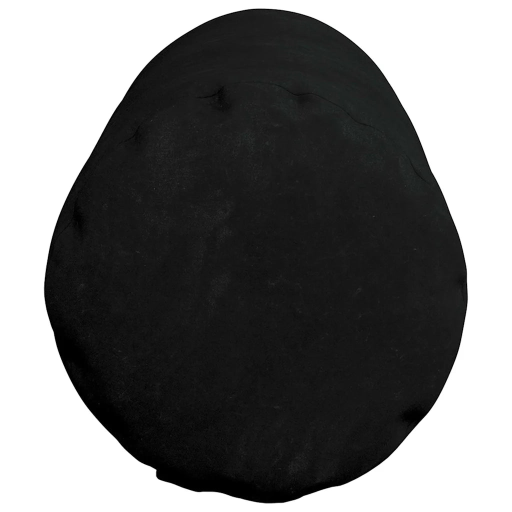 Cuscini a rullo 2 pcs Nero Ø 25 x 70 cm Tessuto in Microfibra 42014343