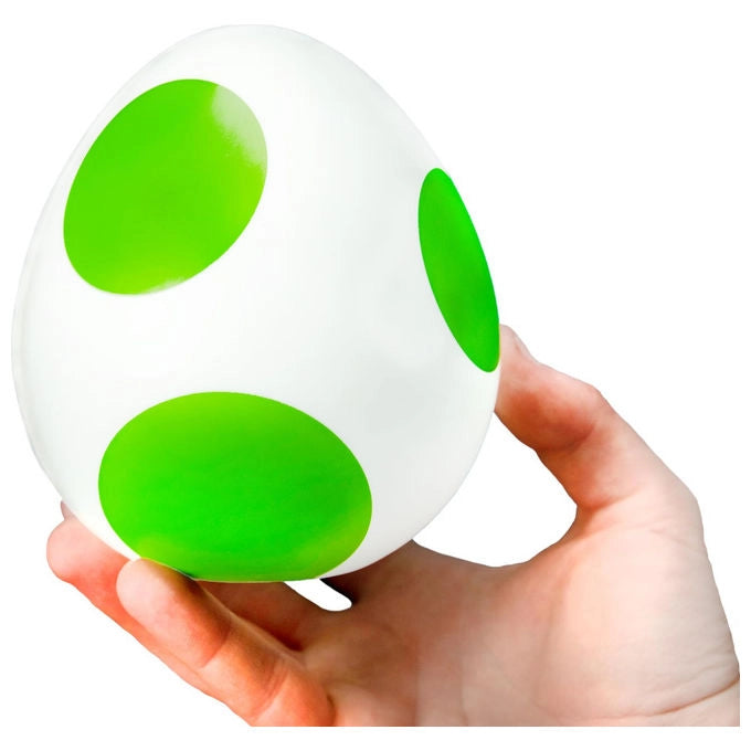 Paladone lampada uovo di Yoshi mini, luce notturna Nintendo Super Mario, decorazione camera, 13 cm, verde