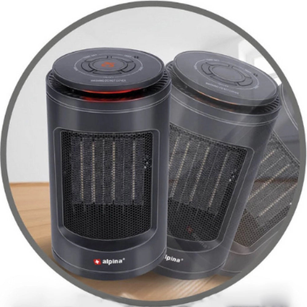 Termoventilatore Elettrico Portatile Compatto Aria Calda e Fredda con Timer 1200W
