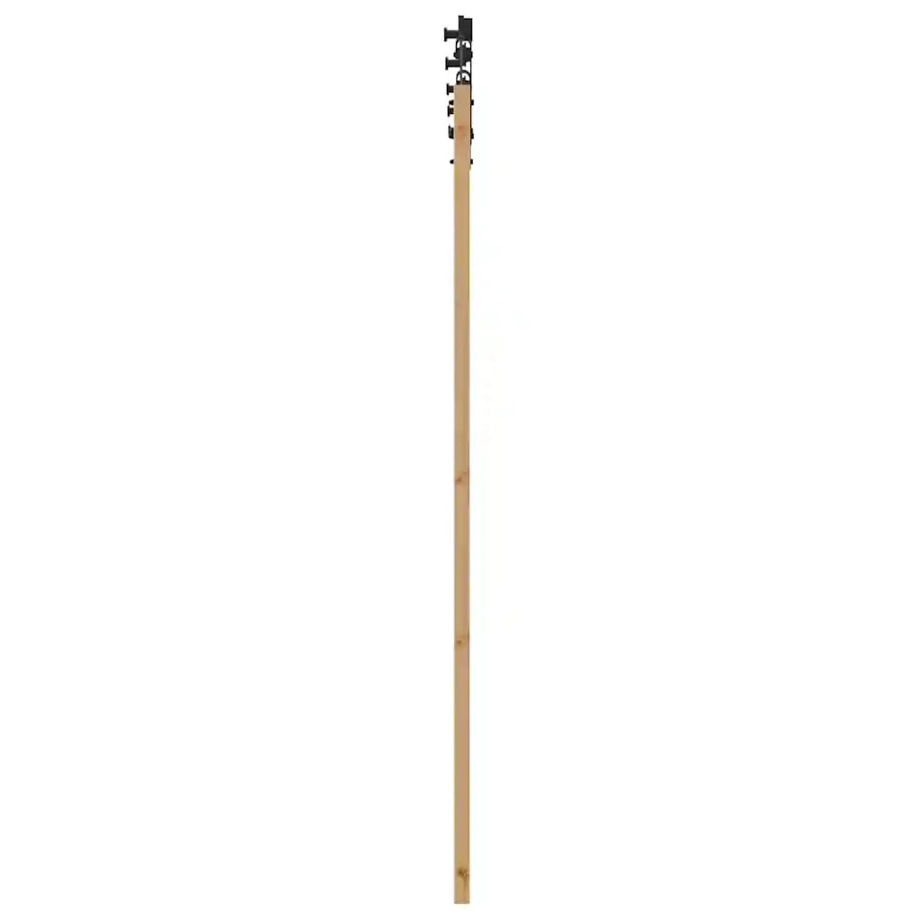 Porta scorrevole ORKDAL Naturale e Nero 73,5 x 198,5 cm 3331847