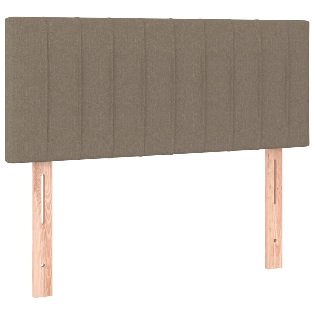 Testiera | Testata Tortora 100x5x78/88 cm in Tessuto