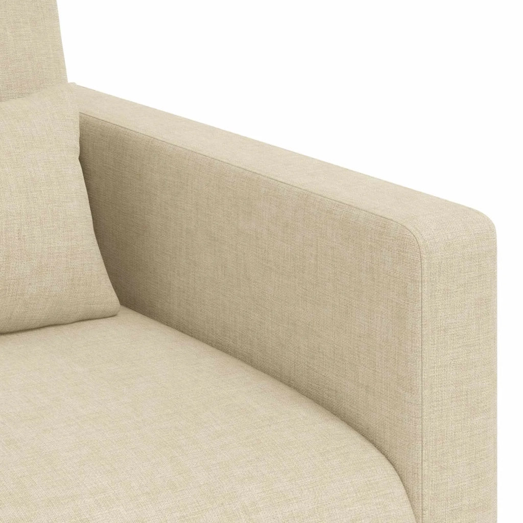 Divano Crema 78 x 78 x 80 cm Tessuto