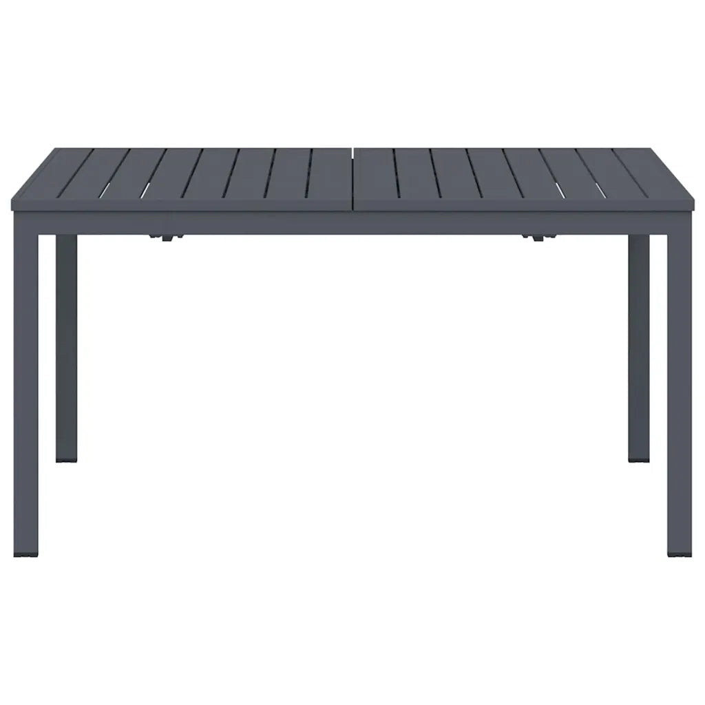 Tavolo da Pranzo da Esterno 2 pcs Antracite 210 x 90 x 73 cm