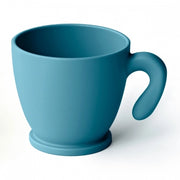 Tazzina da caffè chef line azzurra