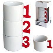 Set 3 Tazze Manico Silicone