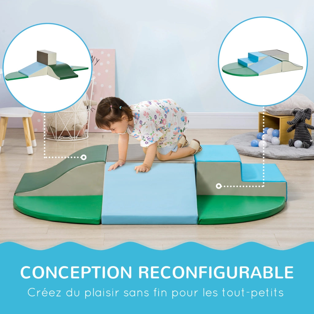 Parco giochi in schiuma per bambini ¨C Minimal ¨C Multicolore