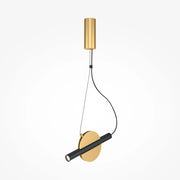 Lampada a sospensione Maytoni Enigma LED oro 220 cm