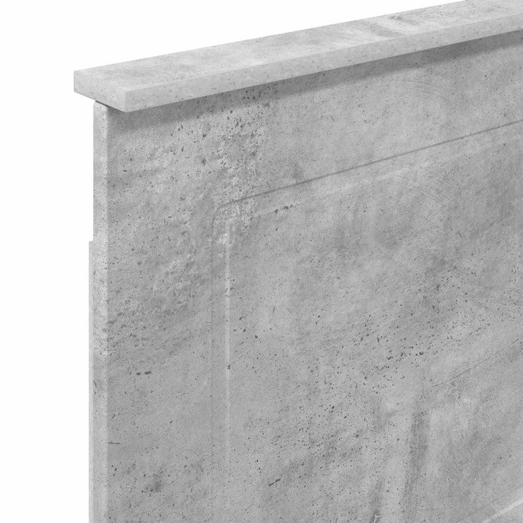 Testiera | Testata Grigio Cemento 100 cm Legno ingegnerizzato