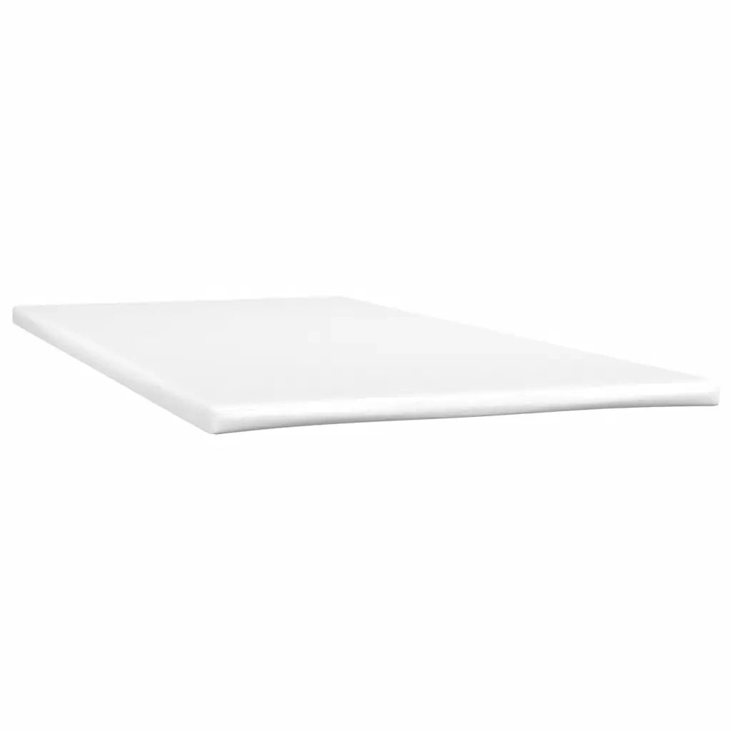 Letto singolo | Letto per adulti | Giroletto a Molle con Materasso Blu 90x190 cm in Tessuto