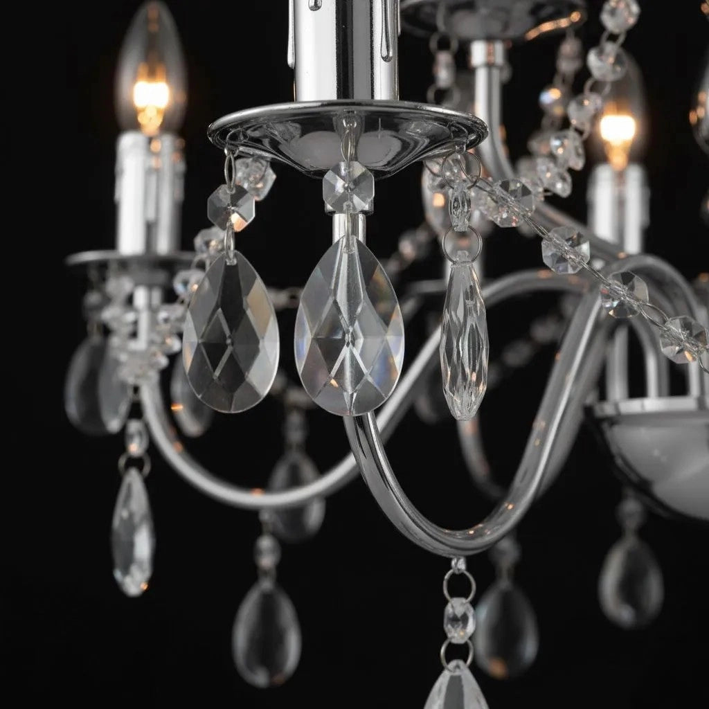 Lampada Da Soffitto Ebt014-5cp Chrome