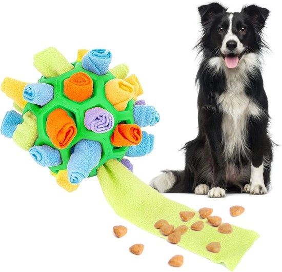 Giocattolo interattivo per cani - pallone da sniffare e tappeto da snuffare per cani in tutte le taglie