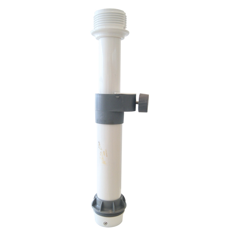 TUBO SUPPORTO TELESCOPICO PAINTED ALLUMINIUM TELESCOPIC TABLE EXTENSION MM.520/600