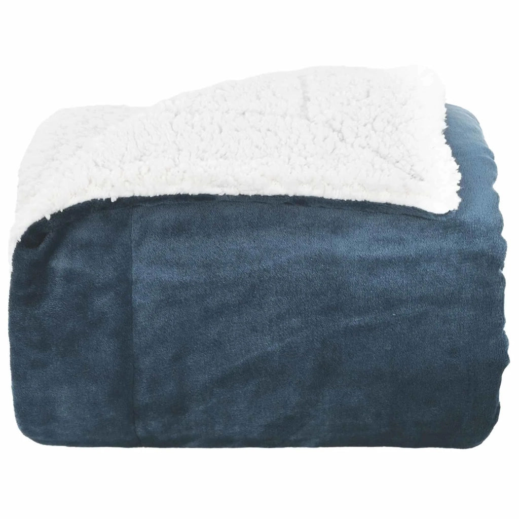 Coperta Blu navy 220 x 240 cm Panno 42016991