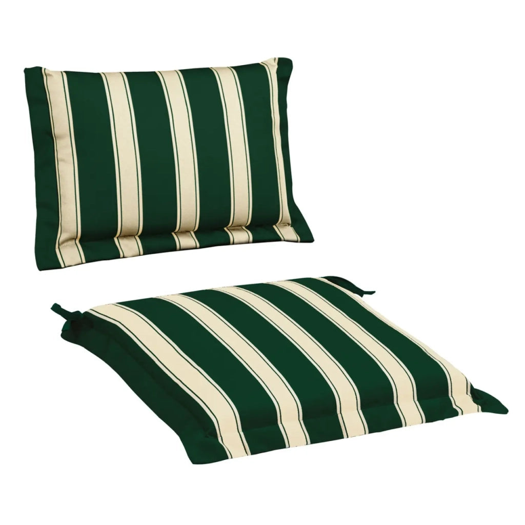 Cuscino per seduta a righe cm 38x38