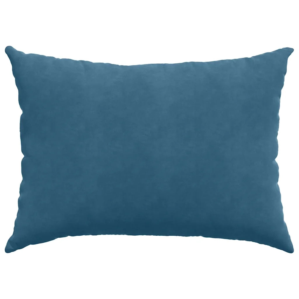Cuscini da Divano 2 pcs Blu 70 x 50 cm Tessuto in Cords 42013755